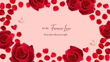 Free Romantic Mother's Day Background Template to Edit Online