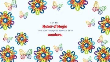 Free Creative Mother's Day Background Template to Edit Online