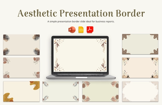 Aesthetic Presentation Border