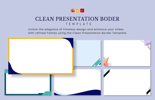 Clean Presentation Border