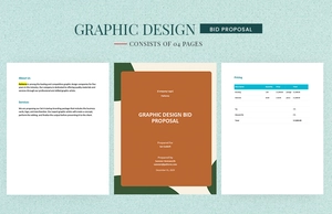 Graphic Design Bid Proposal Template