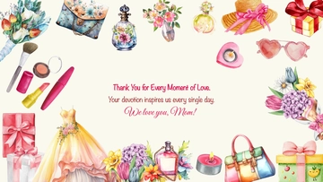 Free Colorful Mother's Day Background Template to Edit Online