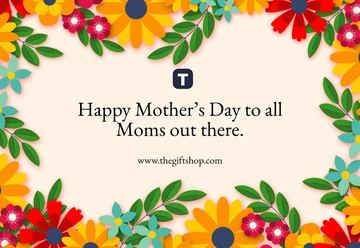 Free Colorful Mother’s Day Card Template to Edit Online