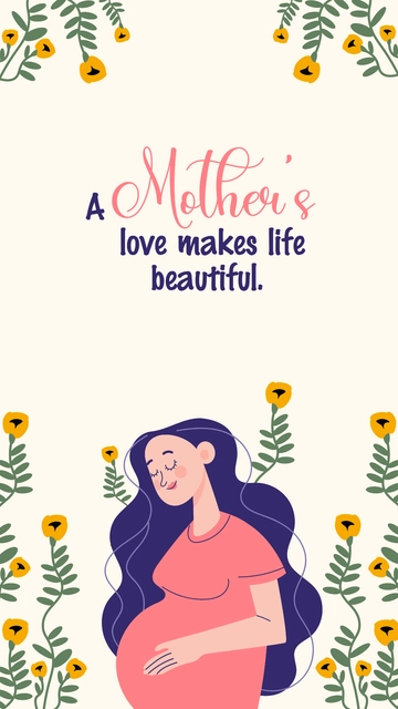 Free Beautiful Mother’s Day Quote Template to Edit Online