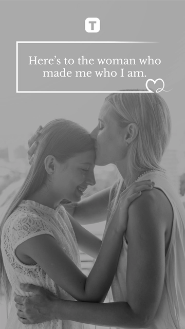 Free Retro Mother’s Day Quote Template to Edit Online