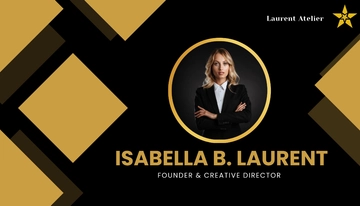 Free Luxury Visiting Business Card Template to Edit Online