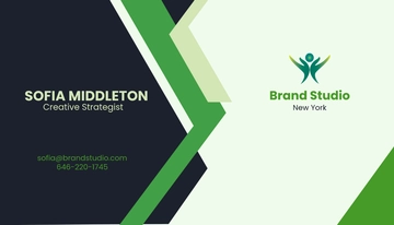 Free Unique Visiting Business Card Template to Edit Online