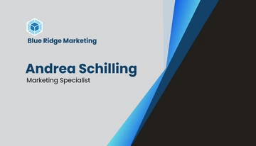 Free Professional Marketing Visiting Business Card Template to Edit Online