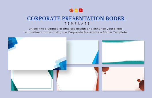 Corporate Presentation Border Corporate Presentation Border