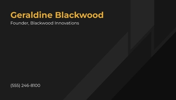 Free Black Entrepreneur QR Business Card Template to Edit Online