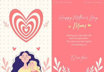 Free Mother's Day Card with Photo Template to Edit Online
