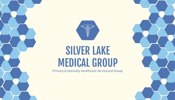 Free Seamless Medical Business Card Template to Edit Online