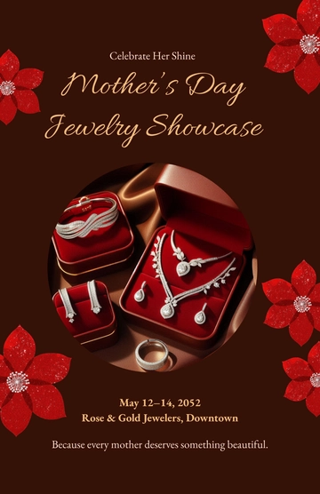 Free Mother's Day Jewelry Template to Edit Online