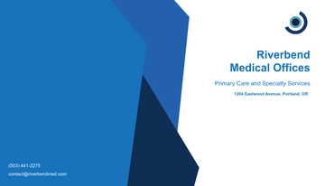 Free Simple Medical Office Business Card Template to Edit Online