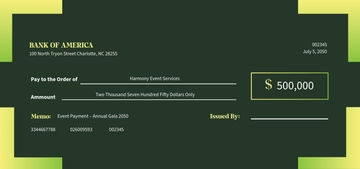 Free Creative Event Cheque Template to Edit Online