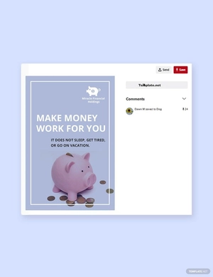 Investment Fund Pinterest Pin Template