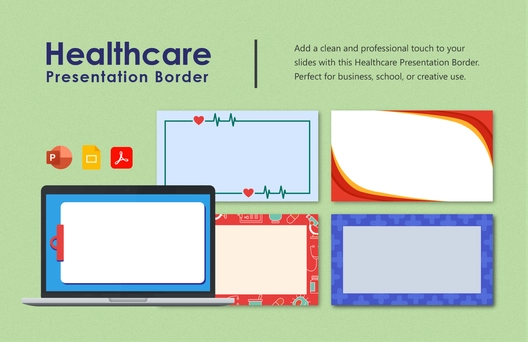 Healthcare Presentation Border