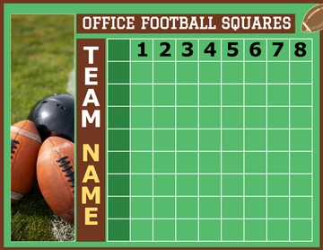Free Printable Office Football Square Template to Edit Online Free Printable Office Football Square Template to Edit Online