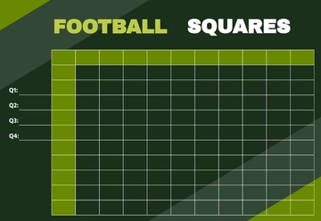 Free Football Square Block Template to Edit Online Free Football Square Block Template to Edit Online