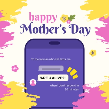 Free Personalized Mother's Day Meme Template to Edit Online