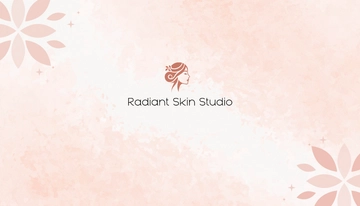 Free Creative Beauty Esthetician Business Card Template to Edit Online
