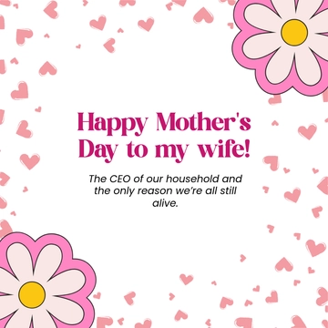 Mother's Day Meme from Husband Template to Download