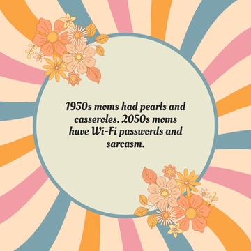 Retro Mother’s Day Meme Template to Download
