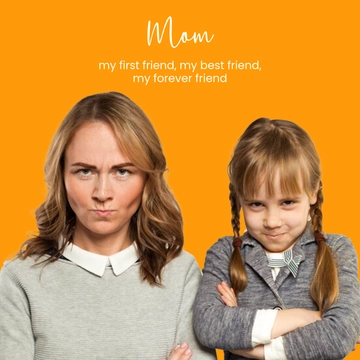 Free Cute Mother’s Day Meme Template to Edit Online
