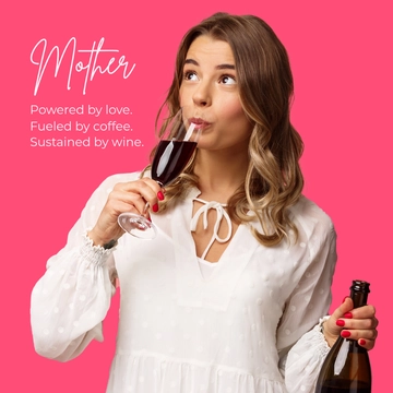 Free Simple Funny Mother's Day Meme Template to Edit Online