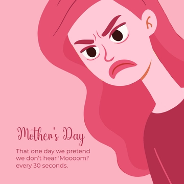Free Relatable Mother’s Day Meme Template to Edit Online