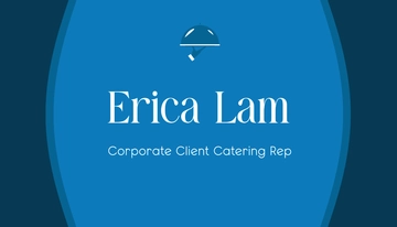 Free Editable Corporate Catering Business Card Template to Edit Online