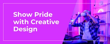 Free Aesthetic Discord Flag Banner Template to Edit Online