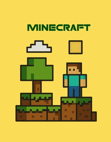 Free Minecraft Hoodie Template to Edit Online
