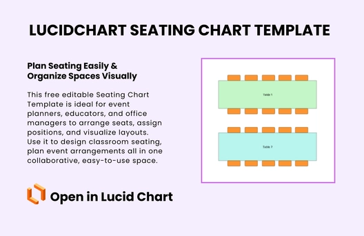 Free Seating Chart Template