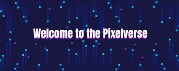 Free Colorful Discord Pixel Banner Template to Edit Online