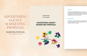 Advertising Agency Marketing Proposal Template