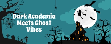 Free Spooky Discord Banner Template to Edit Online