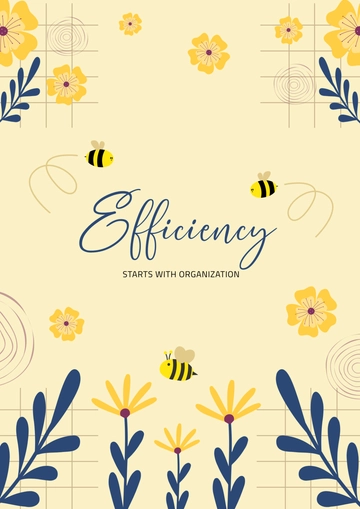 Free Yellow Office Binder Cover Template to Edit Online