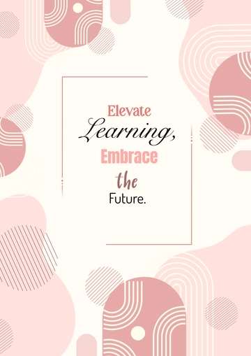 Free College Binder Cover Template to Edit Online
