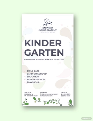 Kindergarten Instagram Story Template