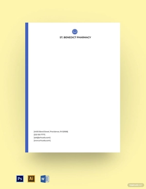 Private School Letterhead Template
