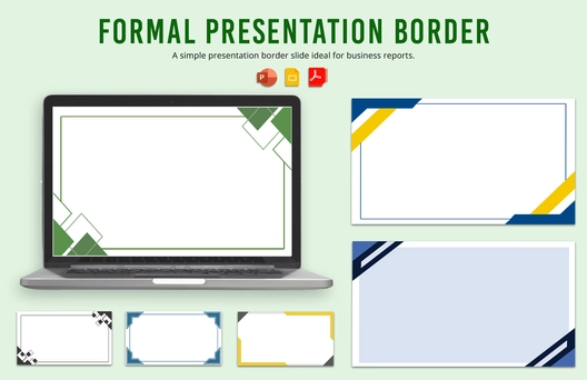 Formal Presentation Border