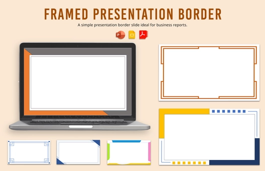 Framed Presentation Border