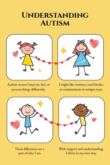 Free ASD Social Story Template to Edit Online