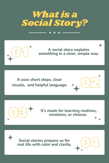 Free Social Story Infographics Background Template to Edit Online