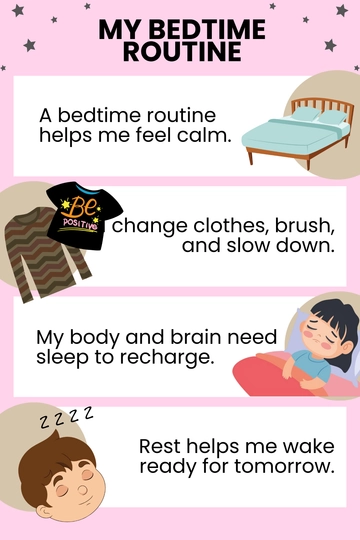 Free Brown Bedtime Social Story Template to Edit Online