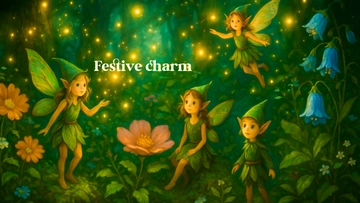 Free Elf Background Template to Edit Online