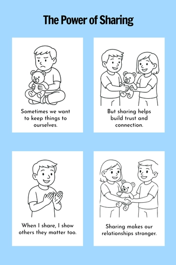 Free Social Story for Sharing Template to Edit Online