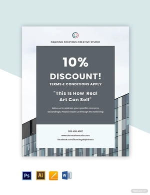 Creative Advertising Agency Flyer Template