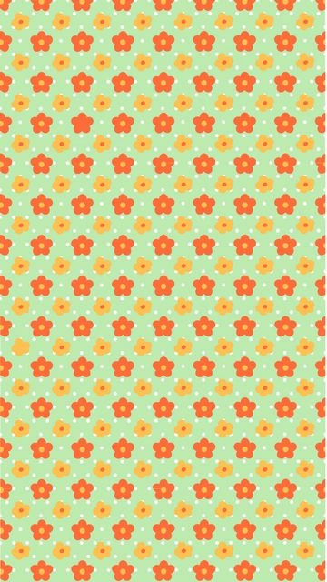 Free Small Floral Pattern Wallpaper to Edit Online